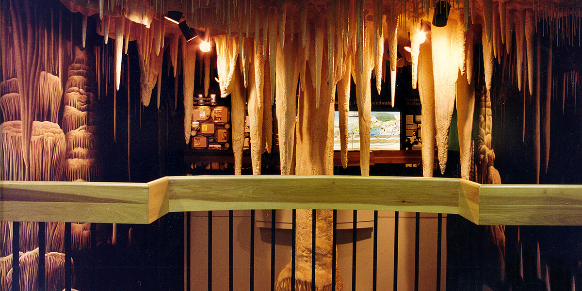 American Cave Museum-Artificial Cave Exhibit